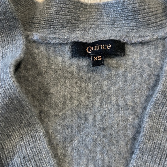 Quince Cashmere Cardigan Sweater - Picture 3 of 5